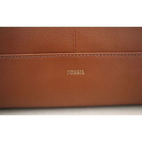 Fossil SHB2976210 Women's Medium Brown Leather Elina Convertible Backpack - Picture 16 of 16